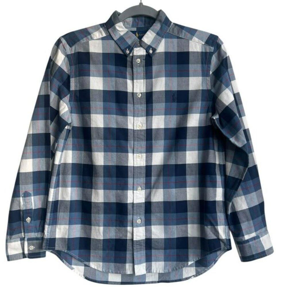 Polo Ralph Lauren Boys Plaid Shirt - Size 14/16 (L)